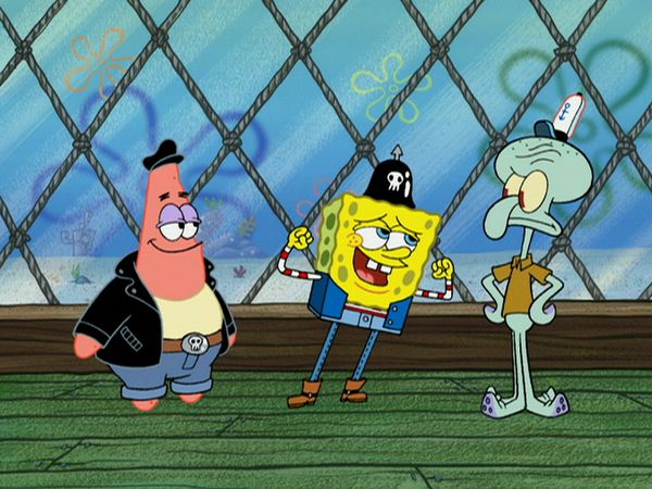 Bob Esponja - Nacido para ser salvaje/ Los mejores enemigos