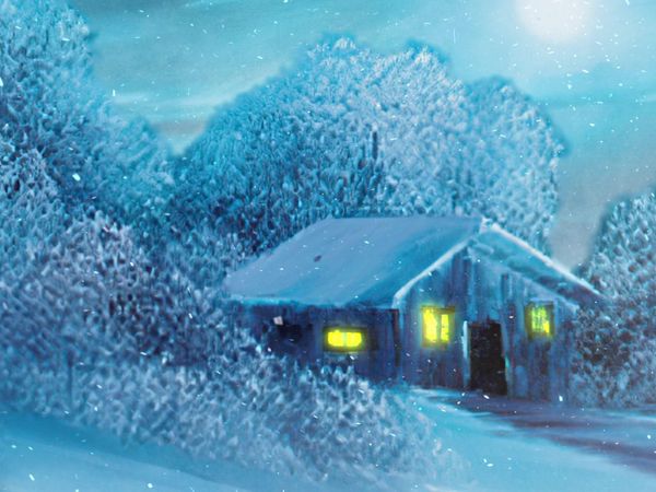 Bob Ross Gallery Collection - Holiday Memories
