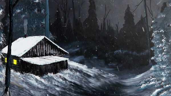 Bob Ross Gallery Collection - Peaceful Noel