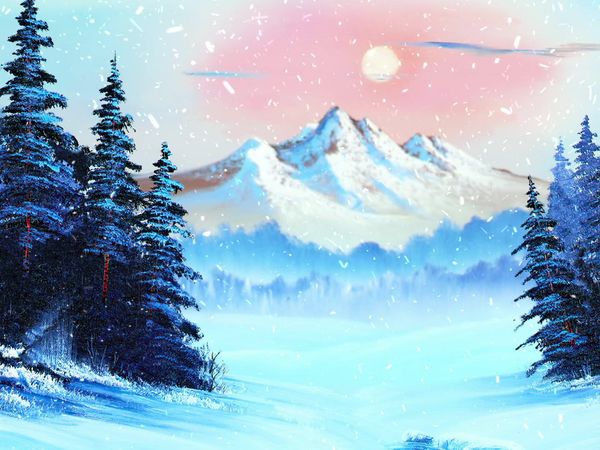 Bob Ross Gallery Collection - Christmas Celebration