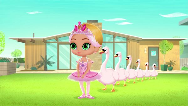Shimmer and Shine - Ballet en el jardín