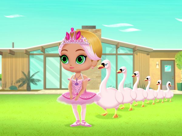 Shimmer and Shine - Ballet en el jardín