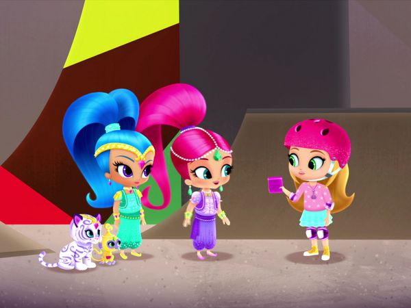 Shimmer and Shine - Un gran error en patineta