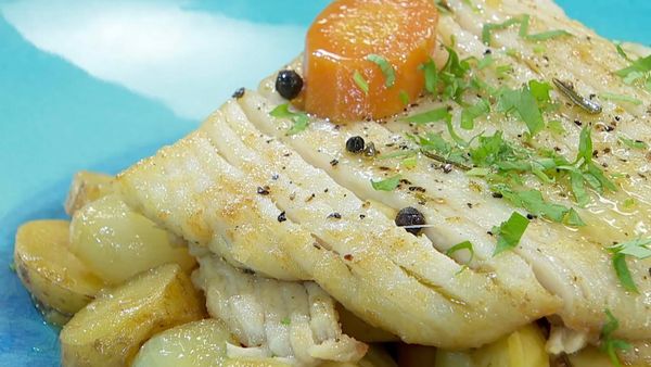 Torres en la Cocina - Arroz con Sepietas y Raya en Escabeche