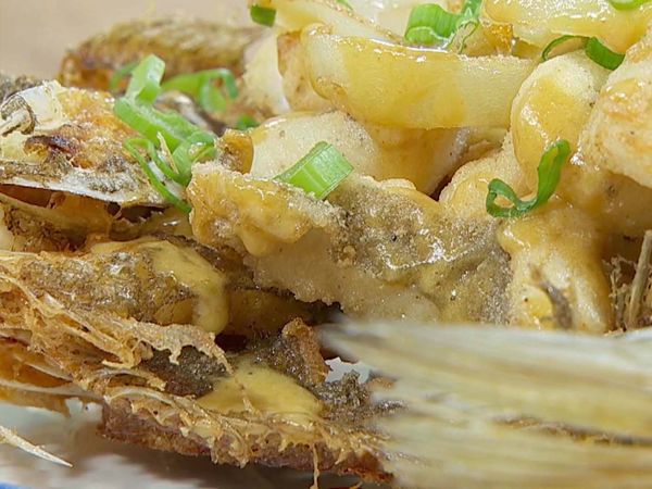 Torres en la Cocina - Canelones de Buey de Mar y Mejillones y Gallo Crujiente