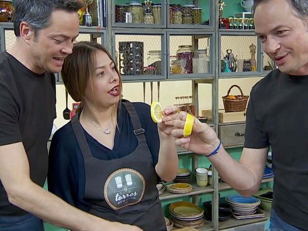 Torres en la Cocina - Endibias con Costillas de Cabrito y Cake de Limón