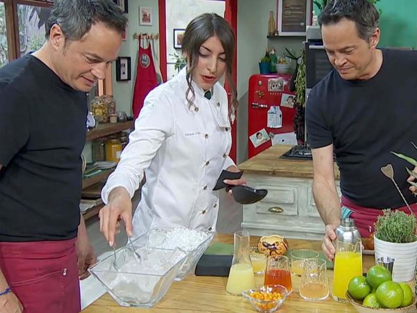 Torres en la Cocina - Legumbres con Almejas y Ceviche de Gambas
