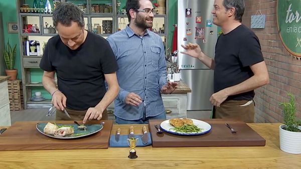 Torres en la Cocina - Ensalada de Bulgur y Flamenquines de Conejo