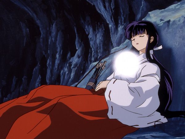 Inuyasha - Kikyo and Kagome: Alone in the Cave