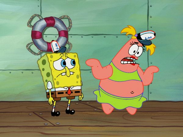 Bob Esponja - Viaje calamarmastico / Esa no es una dama