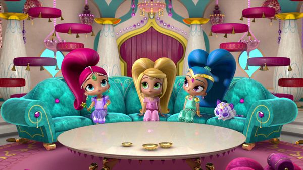 Shimmer and Shine - Un volcán vaciado / ¡A limpiar, genios!