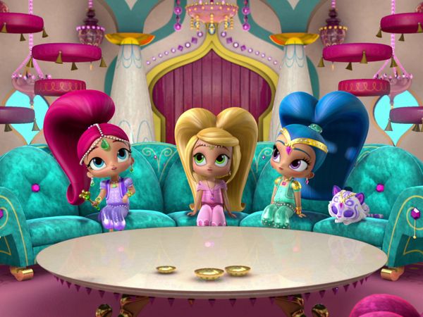 Shimmer and Shine - Un volcán vaciado / ¡A limpiar, genios!