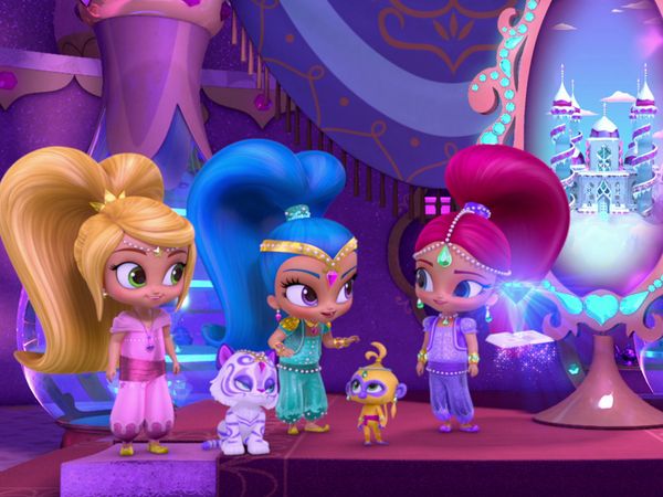 Shimmer and Shine - Las aventuras de sirenas / El mágico palacio de hielo