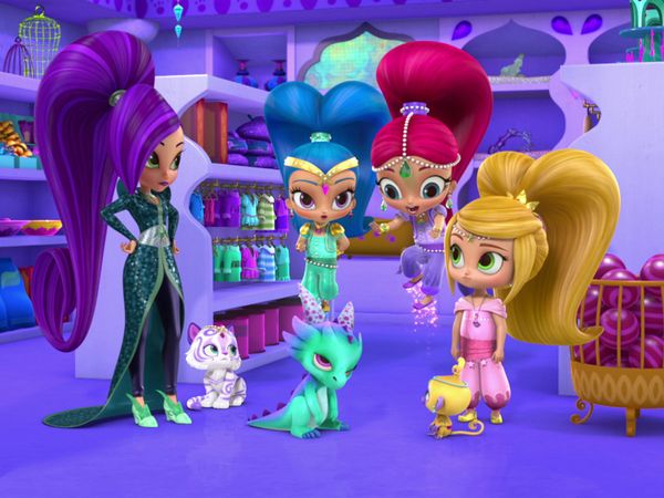 Shimmer and Shine - Varicela de dragón / El relámpago embotellado