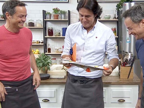 Torres en la Cocina - Arroz Caldoso de Rape y Tarta de Higos