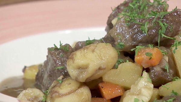 Torres en la Cocina - Ensalada de Calabaza y Estofado de Ternera