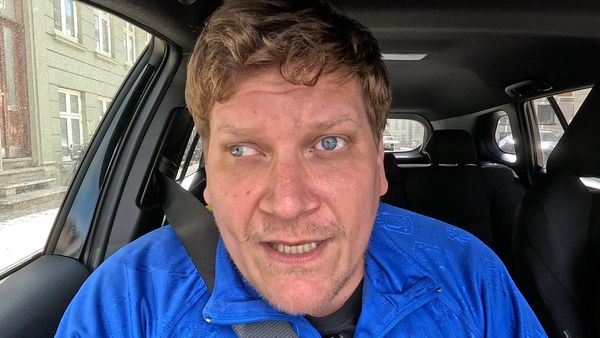 Blå/gul carpool - Heino Hansen
