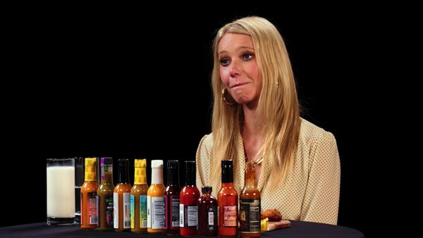 Hot Ones - Gwyneth Paltrow Is Full of Regret While Eating Spicy Wings