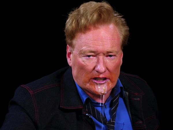 Hot Ones - Conan O'Brien Needs a Doctor While Eating Spicy Wings