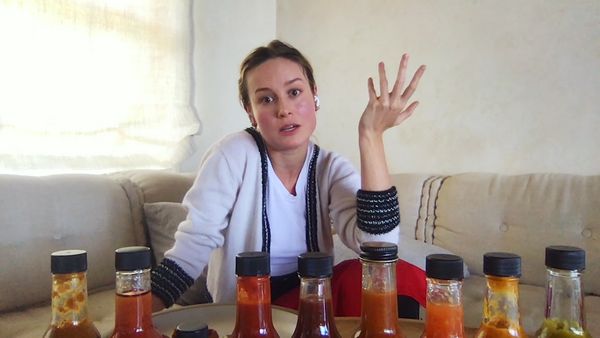 Hot Ones - Brie Larson Takes On a New Form While Eating Spicy Wings