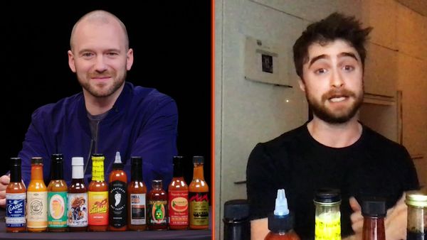 Hot Ones - Daniel Radcliffe Catches a Head Rush While Eating Spicy Wings