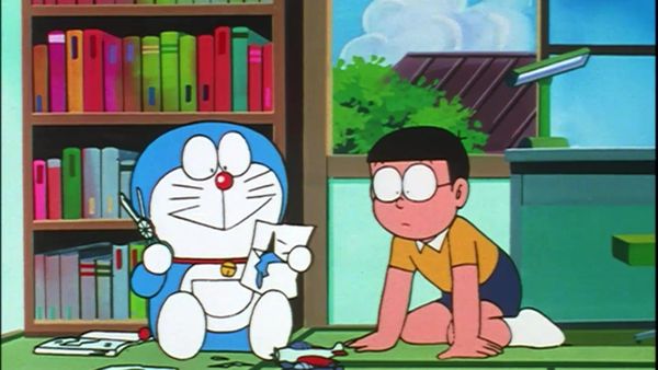 Doraemon - Les ciseaux magiques / Le pistolet comprésseur de temps