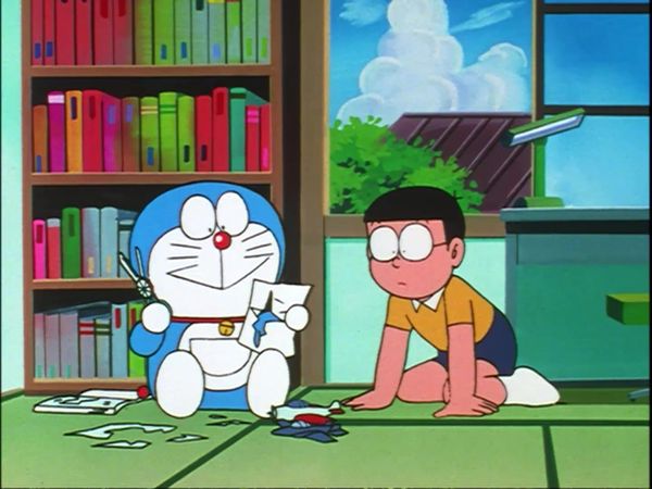 Doraemon - Les ciseaux magiques / Le pistolet comprésseur de temps