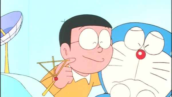 Doraemon - L'embouteilleur de bateaux / La boule de riz du ventre vide