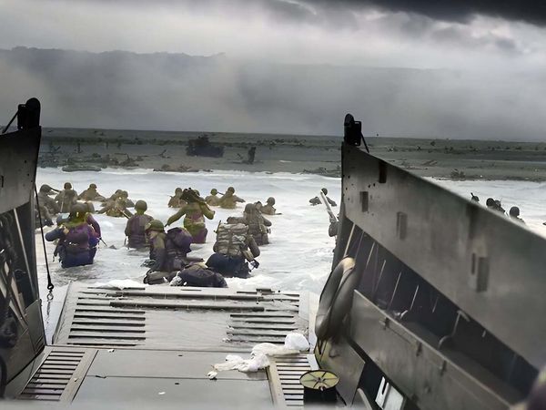 WWII In Color: From D-Day to Nazi Downfall - The Eyes of The World