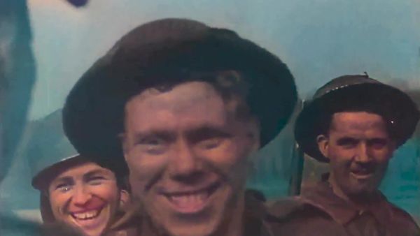 WWII In Color: From D-Day to Nazi Downfall - The River Crossing