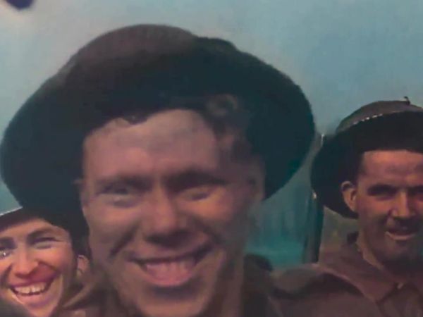 WWII In Color: From D-Day to Nazi Downfall - The River Crossing