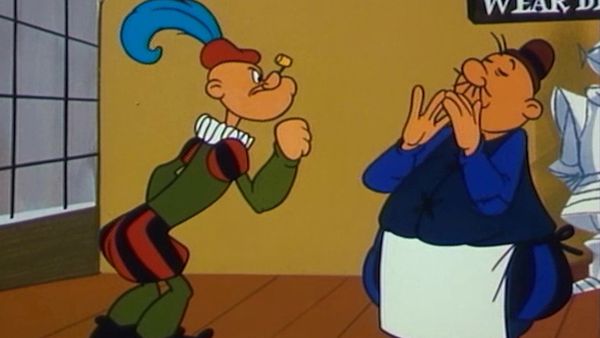 Classic Popeye - Ski-Jump Chump