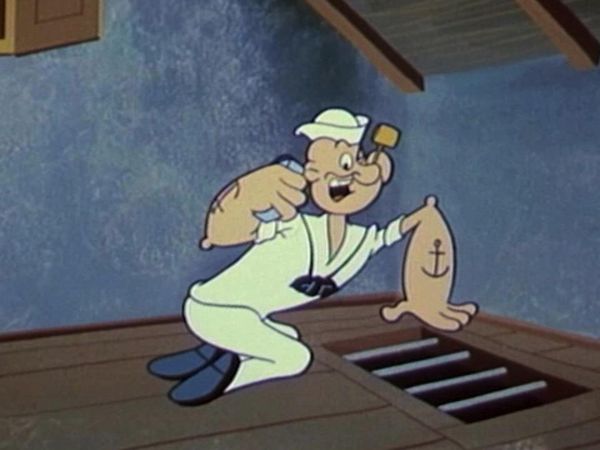 Classic Popeye - Weight for Me