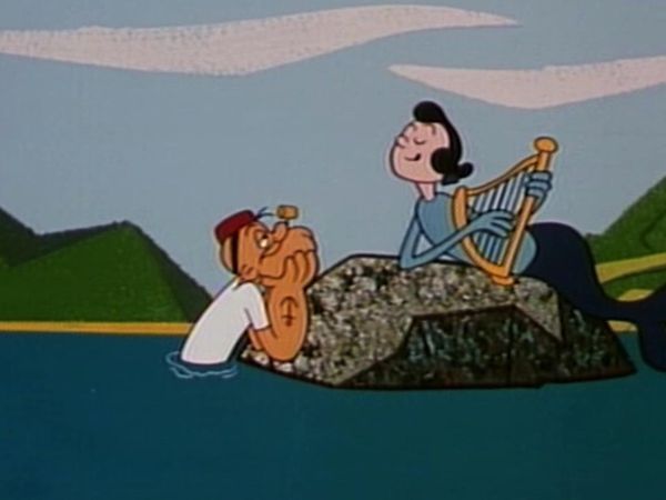 Classic Popeye - Love Birds