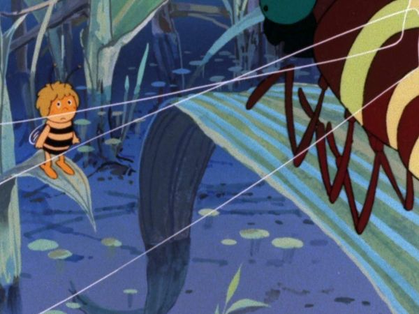La Abeja Maya - Maya y la libélula Schnnuck.