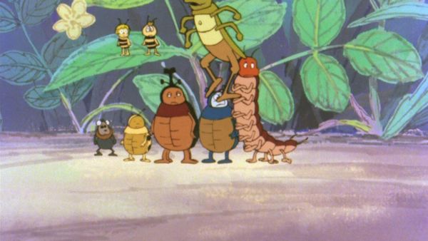 La Abeja Maya - Competición de saltos
