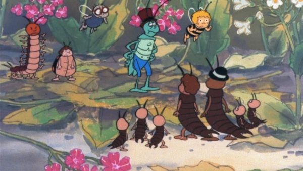 La Abeja Maya - Maya y la familia Tijereta