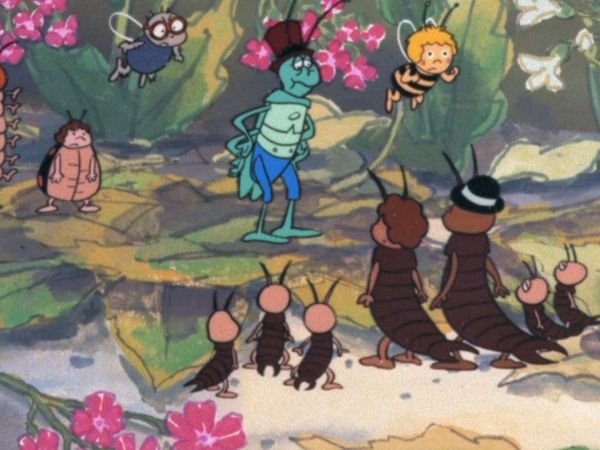 La Abeja Maya - Maya y la familia Tijereta