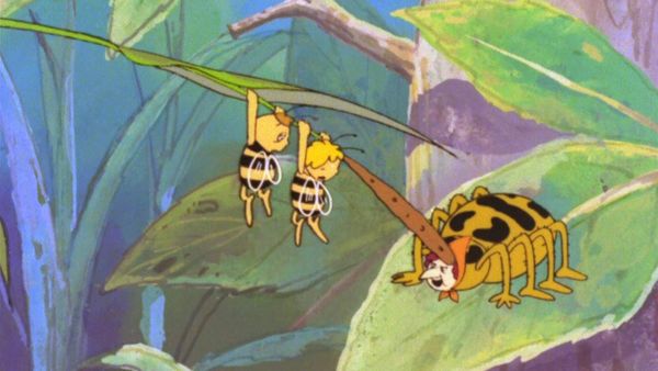 La Abeja Maya - Maya, Tecla y el escarabajo Kurt.