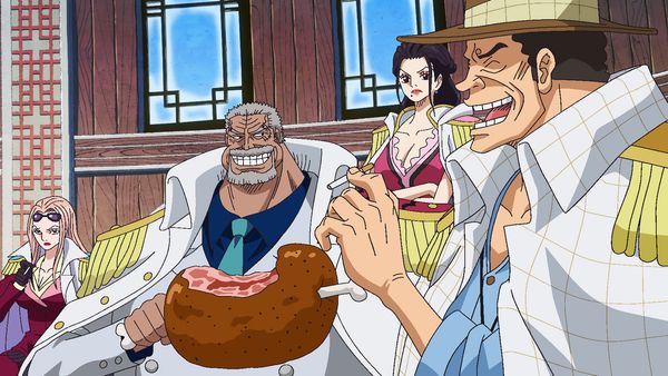 One Piece - An Explosive Situation! Two Emperors of the Sea Going After Luffy!