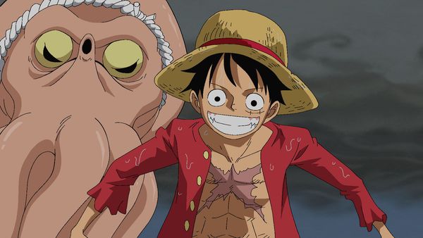 One Piece - Climbing Up a Waterfall! A Great Journey Through the Land of Wano's Sea Zone!