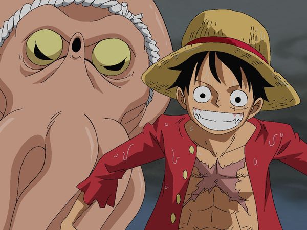 One Piece - Climbing Up a Waterfall! A Great Journey Through the Land of Wano's Sea Zone!