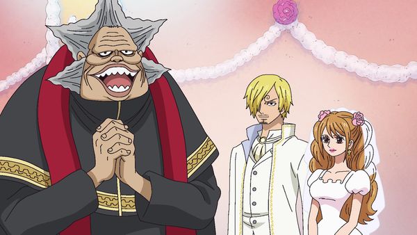 One Piece - The Broken Couple! Sanji and Pudding Enter!