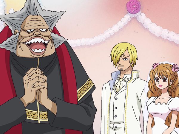 One Piece - The Broken Couple! Sanji and Pudding Enter!