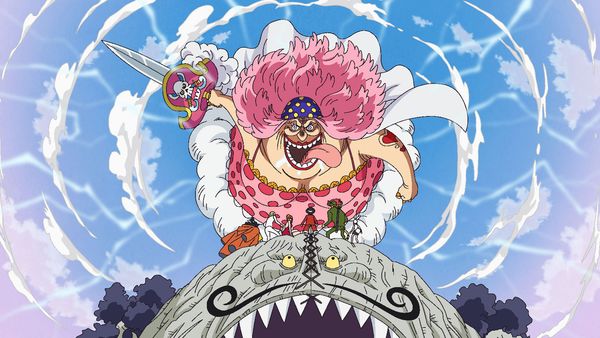One Piece - The Spear of Elbaph! Onslaught! The Flying Big Mom!