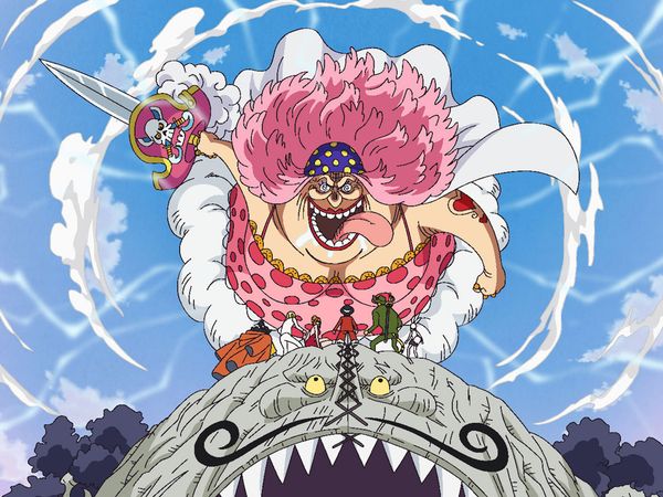 One Piece - The Spear of Elbaph! Onslaught! The Flying Big Mom!