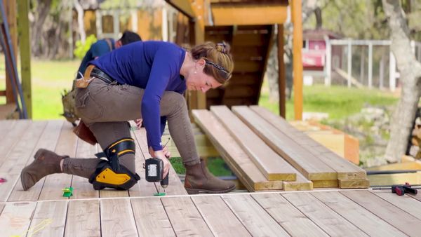 April Wilkerson: This Old House Makers Channel - Deck Renovation: Framing, Decking