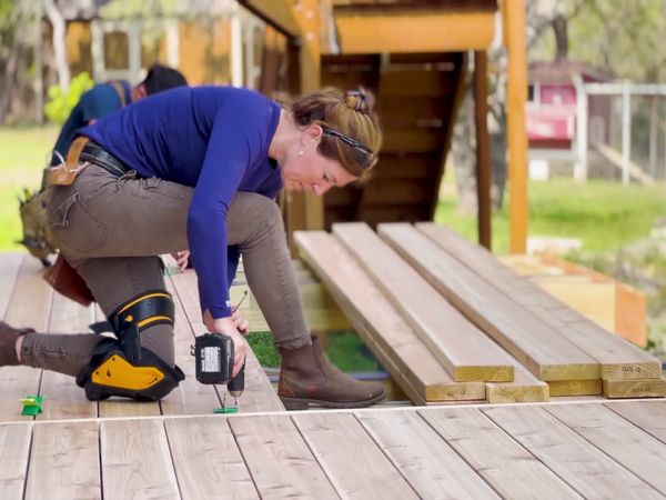 April Wilkerson: This Old House Makers Channel - Deck Renovation: Framing, Decking