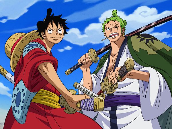 One Piece - Save Otama! Straw Hat, Bounding through the Wasteland!