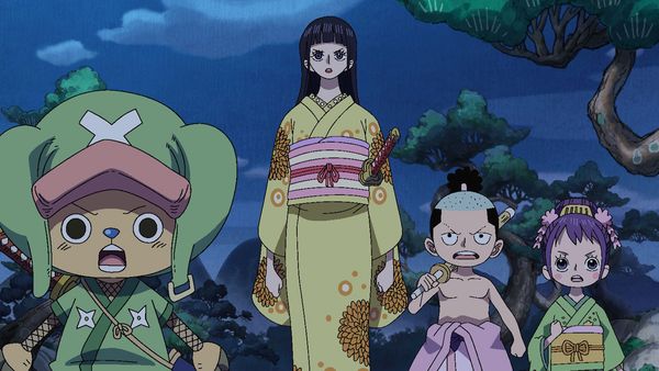 One Piece - A Desperate Situation! Orochi's Menacing Oniwabanshu!